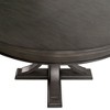 Sapphtopaz Round Dining Table Kitchen Table for 6 Modern Style Wood Dining Table for Dining Room - 3 of 4
