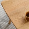 Sapphtopaz Coffee Table Home Decor Living Room Furniture Rectangle Wood Coffee Table Dining Table with Drawers for Home Small Space - 3 of 4