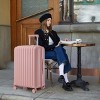 Luggage Sets,20/24/28Inch ABS Spinner Wheel Luggages With Cup Holder And USB Port And Phone Holder,3 Piece Set Of Luggage-Cuddlewood - 2 of 4