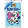 Trends International DC Comics Movie - Teen Titans Go! To The Movies - Blown Away Framed Wall Poster Prints - 3 of 4