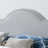 GDFStudio Stroelitz Contemporary Fabric Full/Queen Headboard with Nailhead Trim - 4 of 4