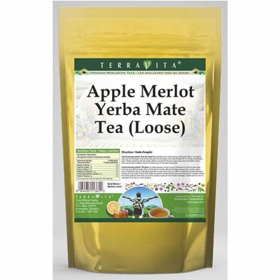 TerraVita Apple Merlot Yerba Mate Tea (Loose) (8 oz, ZIN: 566673, 2-Pack)