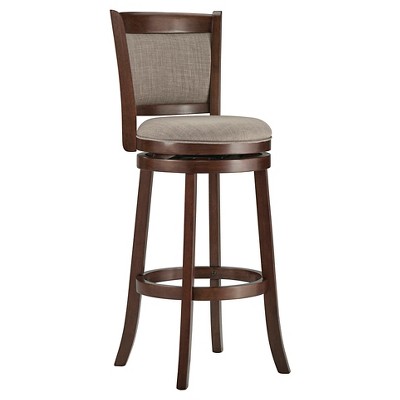 29" Piacenza Swivel Barstool Smoke - Inspire Q