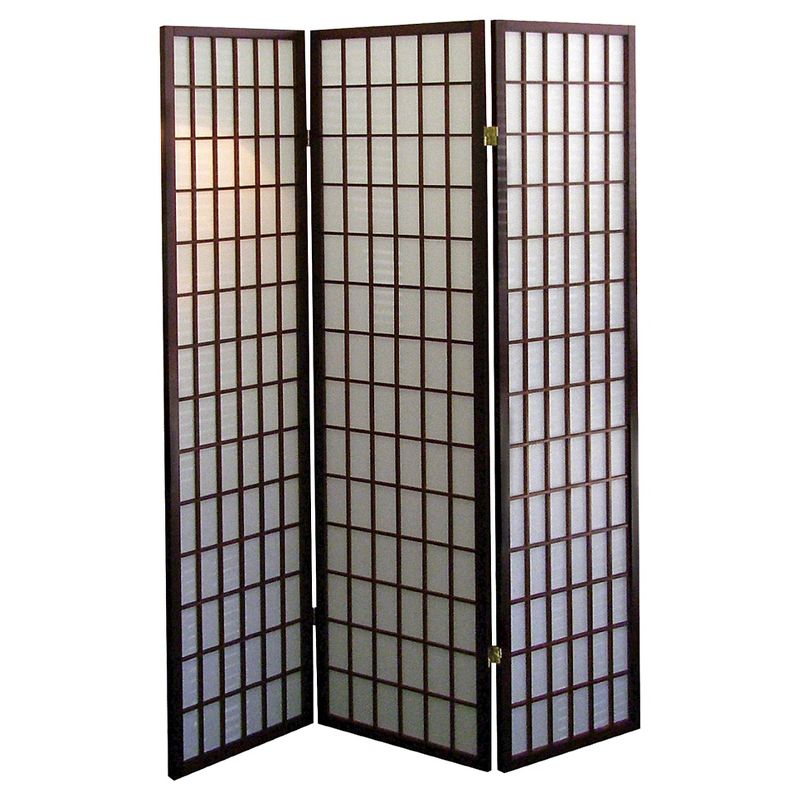 3 Panel Shoji Room Divider - Ore International, 1 of 7