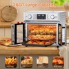 ORRD French Door Air Fryer Toaster Oven, 26QT Large Capacity, 1700W 7-in-1 with 14 Presets, for Baking & Air Frying, Silver - 4 of 4
