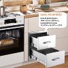 COZONY Stainless Steel Outdoor Kitchen Drawers, Commercial-Grade Flush Mount Storage System for BBQ Islands & Outdoor Kitchens - 3 of 4