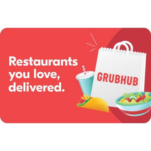 Grubhub Gift Card 75 Email Delivery Target - roblox game card $10 (email delivery)