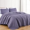 FIONECA Oversized 3 Piece Quilted Bedspread Set Includes Bedspread Matching Shams For Versatile Bedroom Styling - 2 of 4