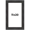 PosterPalooza | Traditional Black Picture Frame - UV Acrylic, Foam Board Backing, Hanging Hardware - 2 of 4