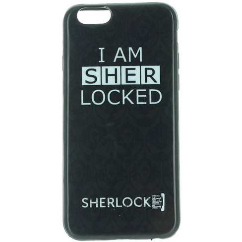 Se7en Sherlock I Am Sher Locked Black Iphone 6 Hard Snap Case Target