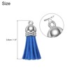 Unique Bargains PU Leather Craft Bracelets Jewelry Making Keychain Tassels 200 Pcs - 2 of 4