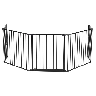 Fireplace Fence Baby Safety Fence - Black