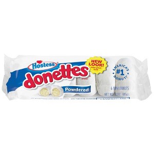 Hostess Donettes Single Serve Powdered Sugar 3 oz - 1 of 1