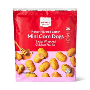 Mini Corn Dogs - Frozen - 29.3oz/40ct - Market Pantry™ - 1 of 4