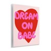 Stupell Industries Dream On Babe Red Heart Wall Plaque Art - 3 of 4