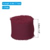 Unique Bargains DIY Crafts Party Gift Wrapping Fringe Chiffon Silk Ribbon 3 Rolls - 2 of 4