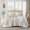 510 Design Full Porter Soft Washed Pleated Comforter Set Silver - image 3 of 4