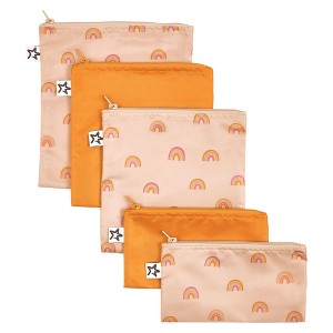 Tiny Twinkle Reusable Snack Bags, Machine Washable, BPA-Free for Baby and Toddler Food - 1 of 4
