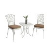 3 Piece Rustproof Cast Aluminum Patio Furniture Set with 2 Chairs and Table for Outdoor Garden Balcony Patio Seating Sets-The Pop Home - 2 of 4
