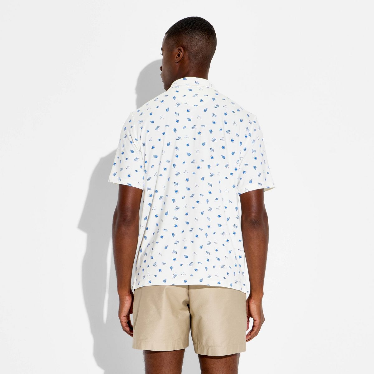 Men's Game Day Comfort Wear Tailgate Print Polo Shirt - Goodfellow & Co™ - thumbnail 6