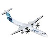 Bombardier Q400 Commercial Aircraft "WestJet" (C-FOEN) White with Blue Tail 1/400 Diecast Model Airplane by GeminiJets - 2 of 3