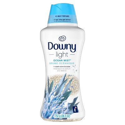 Downy Light Ocean Mist Scent Laundry Scent Booster Beads with No Heavy Perfumes - 26.5oz