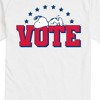 Men's - Peanuts - Vote Snoopy Short Sleeve Graphic T-Shirt - 2 of 4