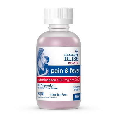 Mommy&#39;s Bliss Infant Pain &#38; Fever Acetaminophen - 2 fl oz