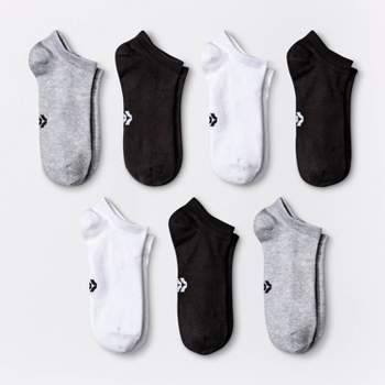 Women's Cushioned 6+1 Bonus Pack No Show Athletic Socks - All In Motion™  White 4-10 : Target