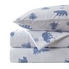 Winter Bears Printed Extra Deep Pocket Flannel Sheet Set by Sweet Home Collection® - 3 of 4