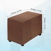 Unique Bargains Polyester Rectangular Stretchy Elastic Stool Cover - 2 of 4