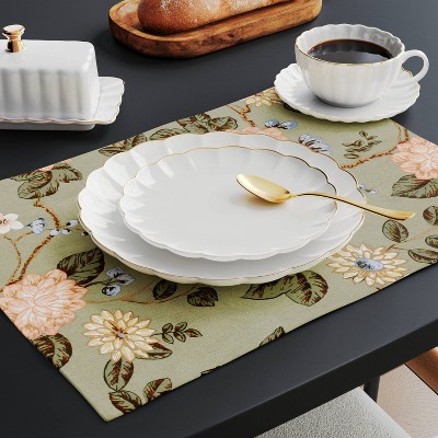 2pk Botanical Floral Placemat - Threshold™