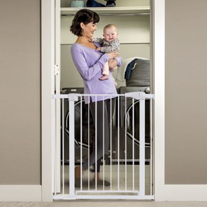 GOTGELIF Baby Safety Gate 29.5" to 40.5" Wide - Auto Close - Pressure Mount - Pet Gate - 1 of 4