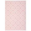 Modern Washable Area Rug for Living Room, Floral Area Rug with Non Slip Backing, Foldable Indoor Low Pile Carpet for Home - 3 of 4