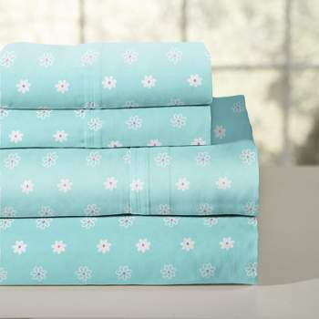Pointehaven 200 Thread Count Combed Cotton Percale Sheet Set