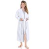 All-Season Unisex Cotton Terry Lounge Bathrobe with Embroidery by Blue Nile Mills - 4 of 4