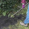 Itopfox 3-Tine Garden Tiller with Adjustable Handle for Soil Loosening, Weeding, and Fertilizing, Ideal for Elderly and Women - 2 of 4