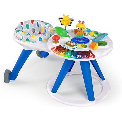 Baby Einstein Around We Grow 4-in-1 Walker, Discovery Activity Center and Table, Age 6 Months and up