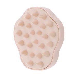 Unique Bargains Flower Shape Hair Shampoo Brush 3.74"x3.15"x2.76" 1 Pc - 1 of 4