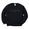Simply Sage Market Embroidered I Love Fall Sweatshirt - 2 of 4