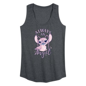 Women's - Disney - Lilo & Stitch Graphic Racerback Tank - 1 of 4