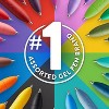 Paper Mate Ink Joy 3pk Gel Pens 0.7mm Medium Tip Black: Retractable Quick Drying Stationery with Pocket Clip - 2 of 4