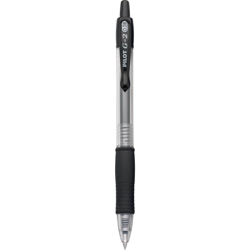 Pilot 3ct G2 Gel Pens Ultra Fine Point 0.38mm Black Ink, 3 of 4