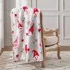 Cozy Bliss Gnome Bed Blankets Christmas Blanket 50x60" - 3 of 4