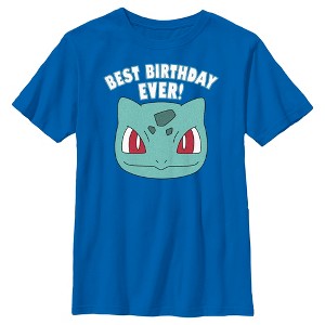 Boy's Pokemon Bulbasaur Best Birthday Ever T-Shirt - 1 of 4