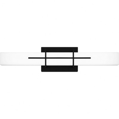 Quoizel Lighting Giselle 1 - Light Vanity in  Matte Black