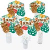 Big Dot of Happiness Tropical Luau - Hawaiian Beach Party Centerpiece Sticks - Table Toppers - Set of 15 - 2 of 4