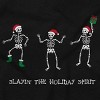 Christmas Skeletons Holiday Spirit Graphic T Shirt Men or Women Brisco Brands - 2 of 4