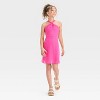 Girls' Printed Halter Slip Dress - art class™ - 3 of 3