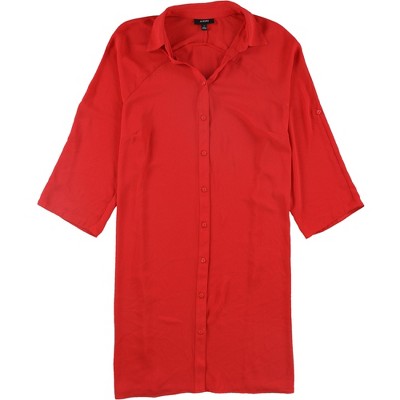 Alfani Womens Opulent Tunic Blouse